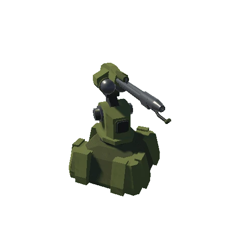 Flamethrower v1 - Military Green